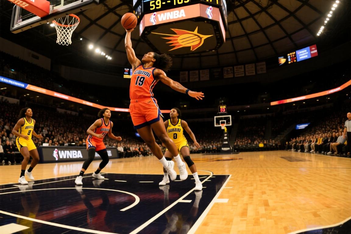 WNBA常规赛康涅狄格太阳59-103亚特兰大梦想全场集锦