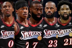 查尔莫斯:新赛季76人似2011年热火 三巨头磨合需耐心