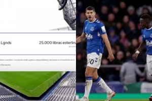 每体：埃弗顿推出售价2.5万英镑的套票，球迷可享受约48小时的球员生活体验
