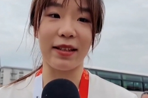 贾一凡:为亚运开幕式特意戴了美瞳,我是第一个报名参加开幕式的