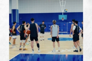 宁波富邦男篮公开训练日常：延续向上力量