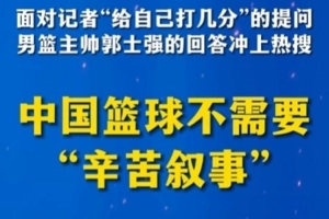 观点：中国篮球无需“辛苦叙事”，长期集训并非良方