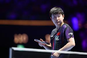 孙颖莎谈晋级决赛:没想到3-0轻松取胜,马琳指导说这是惊喜