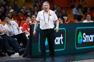 解说:中国代表团篮球项目的亚运会目标 只能下调为力争一枚奖牌