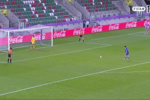 【点球大战】李晨语失点 中国U20女足点球4-5意大利女足